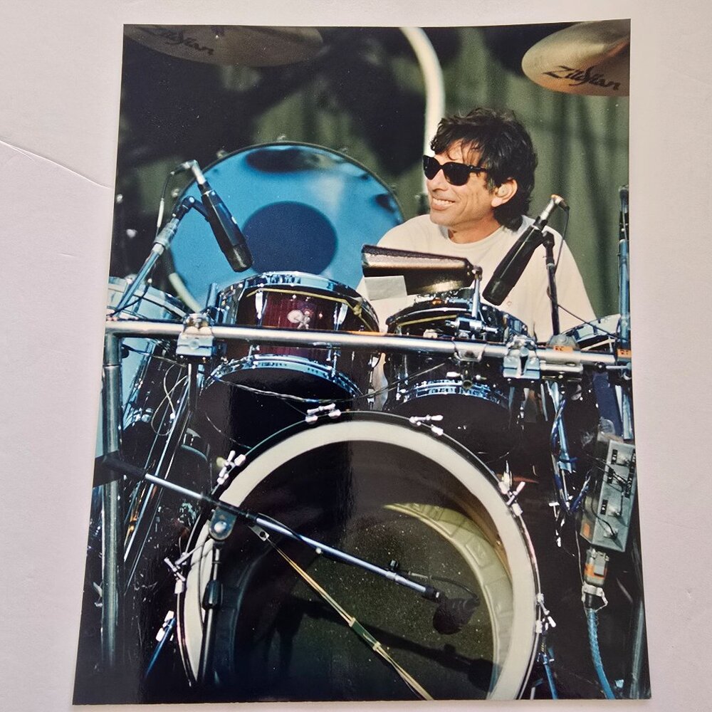 Mickey Hart Grateful Dead Drummer Photo By Rob Cohn Licensed Print Kodak Paper